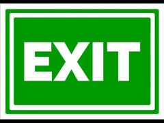 Indicator exit